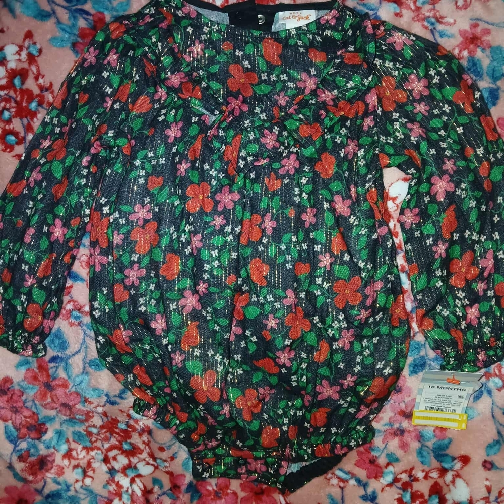 The Children's Place Multicolor Floral Blouse